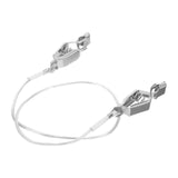 Maxbell Fencing Body Cord Pin Plug Universal Clear Wire Fencing Head Wire Clamp Clip