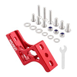 Maxbell Folding Bike Nose Light Converter Sturdy Three-hole Pig Nose Lifter for Bike Red