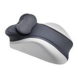 Maxbell Memory Cotton Bed Wedge Pillow Simple for Side Sleeping Watching Movies Gray