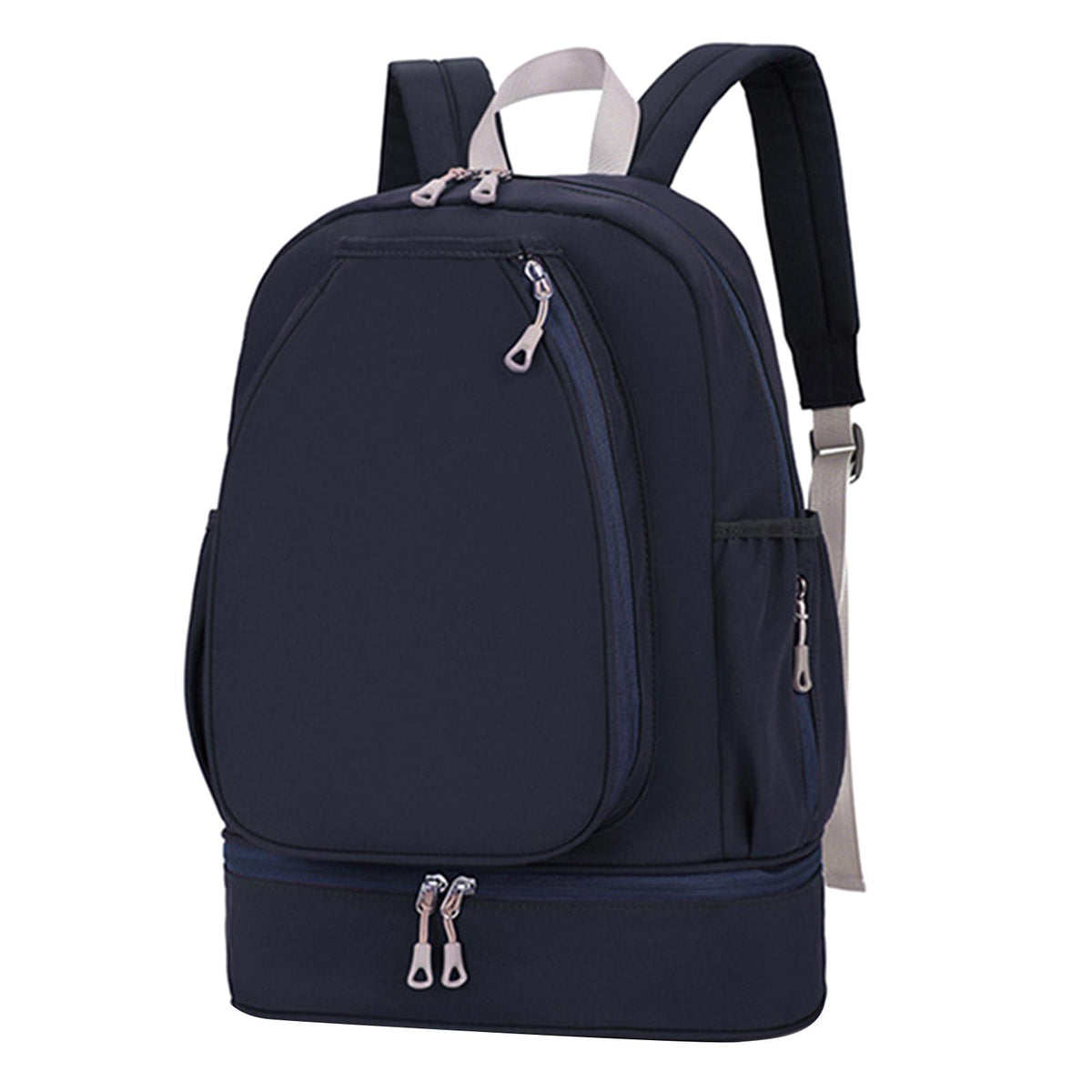 Maxbell Tennis Bag Laptop Backpack Daypack Gym Duffel for Pickleball Squash Training blue