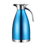 Maxbell Stainless Steel Coffee Carafe Hot Water Dispenser for Lemonade Milk Beverage Blue