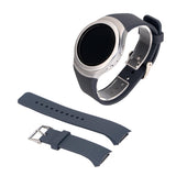 Maxbell 10xSport Silicone Armband Wristband Watchband Strap for Samsung Gear S2 Gray