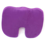 Maxbell Maxbell Comfort Coccyx Orthopedic Foam Chair Seat Cushion Pad Home Office Purple