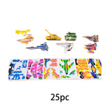 3D Cartoon Jigsaw Puzzles Learn Activities Fine Motor Skills Montessori Toys plane