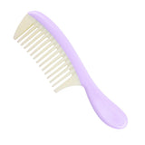 Maxbell Maxbell Plastic Detachable Wide Tooth Detangling Hair Comb No Static Comb Purple