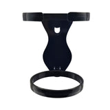 Maxbell Bag Cup Holder Handbag Accessories Foldable Water Bottle Holder Black