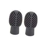 Maxbell 2x Drumstick Dampeners Portable Mute Replacement Drum Practice Tips for Drum Gray