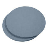 2 Pieces Yoga Kneeling Pads 7x0.4inch Anti Slip Accessories Exercise Cushion Grayish Blue