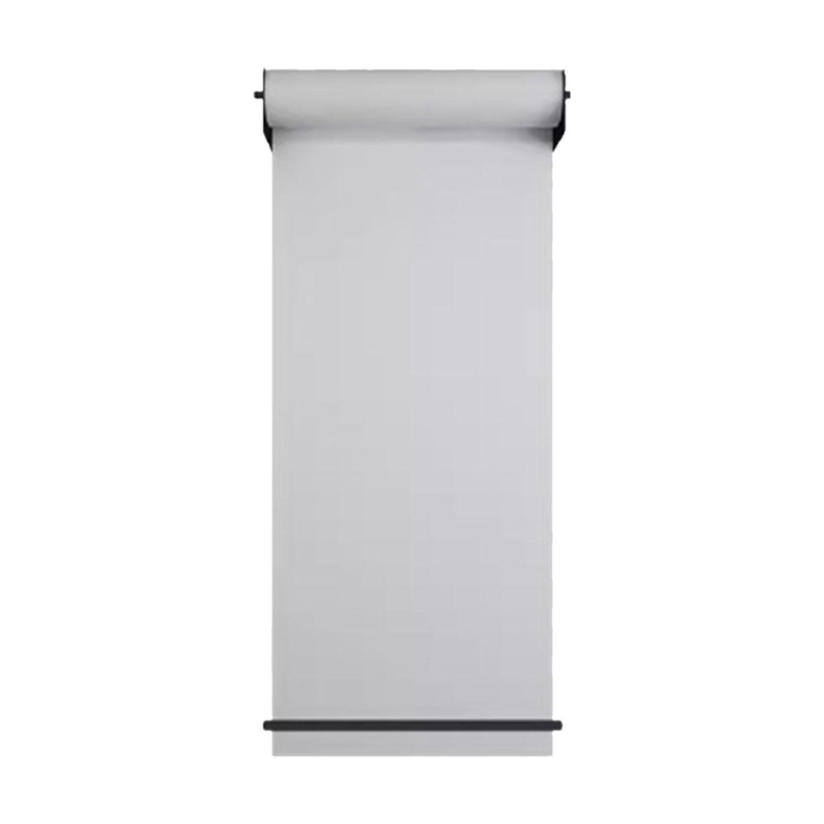 Maxbell Wall Mounted Paper Holder Wall Drawing Board for Craft Rooms Restaurant Home Black