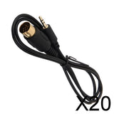 Maxbell 20xKenwood Car Stereo Radio CD Changer Port to 3.5mm Aux Audio Adapter Cable
