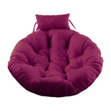 Hanging Chair Cushion Round Seat Cushion Pillow for Living Room Garden Patio Violet