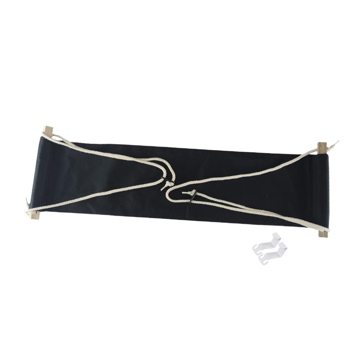 Maxbell Foot Heel Hammock Adjustable Easy to Use Leg Hammock for Home at Work Office Black