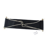 Maxbell Foot Heel Hammock Adjustable Easy to Use Leg Hammock for Home at Work Office Black