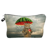 Travel Makeup Bag Multifunctional Tear Resistant Portable Cosmetic Organizer Style B