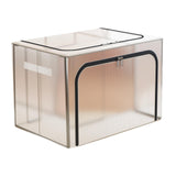 Maxbell Clothes Storage Bin Zippered Clothes Storage Box for Quilts Closet Underwear
