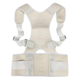 Maxbell Maxbell Posture Corrector Back Brace Clavicle Shoulder Belt Support White 2XL
