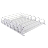 Maxbell Self Pushing Drink Organizer for Fridge 6 Rows Pantry Automatic Pusher Glide 38cm