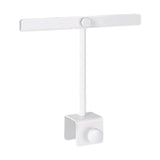 Maxbell Sign Holder Clamp Utility Merchandise Signs for Store Supermarket Exhibition White