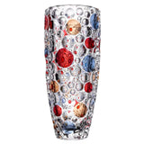 Maxbell Glass Flower Vase Art Vase Bud Vase Flower Arrangement for Mantel Desk Shelf M