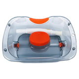 Maxbell Hair Washing Basin with Pipe Daily Living Aids Washing Supplies Shampoo Bowl Style B