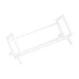 Maxbell Document Rack Multifunctional Stationary Storage Rack for Home School Office White