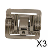 Maxbell 3xVest Quick Release Buckle Slider for Hunting Backpack Strap Belt Accessories Khaki Short