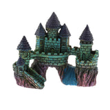 Maxbell Maxbell Aquarium Landscape Antique Castle Cave Ancient Castle Tower  Ornament Type B