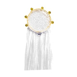 Maxbell Wedding Bell Lace Wall Hanging Ornament Accessory for Bedroom Decor Romantic Diameter 10cm