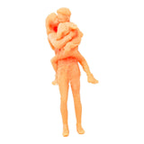 1:64 Model People Figure Scenes Realistic Tiny People for Decoration Diorama Mom Holds Baby