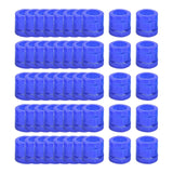 Maxbell 50 Pieces 0.35inch Race Pigeon Leg Snap Ring Multipurpose Plastic