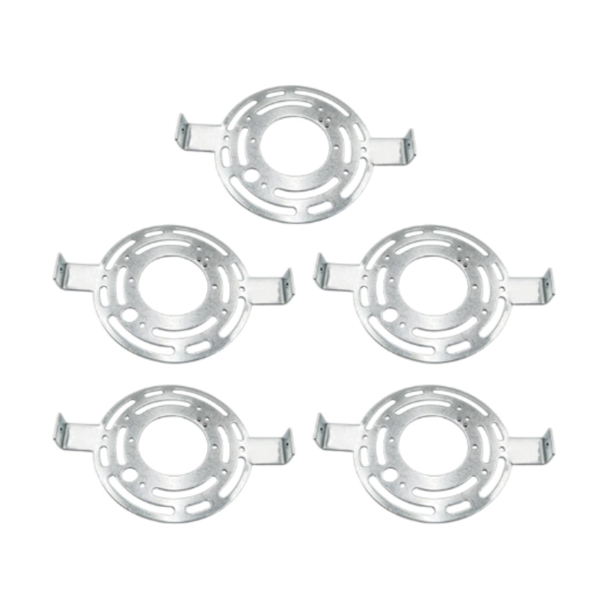 Maxbell 5Pcs Light Fixture Mounting Bracket Steel for Pendant Light Mount Wall Light 125 mm