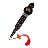 Maxbell Gourd Hlute Wind Instrument with Chinese Knot Woodwind Chinese Hulusi Flute