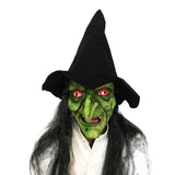 Maxbell Halloween Scary Witch Mask Prop Soft Stretchy Versatile Old Woman Witch Mask Style A