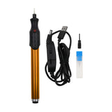 Maxbell Electric Engraving Pen Adjustable DIY Crafts Wood Professional Engraver Tool Gold