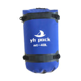 Maxbell Waterproof Duffel Bag Universal Spacious Capacity for Kayaking Travel Hiking blue 40L