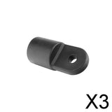 Maxbell 3xblack NYLON 7/8" OUTSIDE EYE ENDS Bimini Boat Top MARINE water