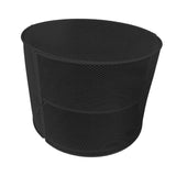 Maxbell Food Cover Rack Space Saving Multi Tier Organizer for BBQ Restaurant Camping black 2 tier