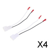 Maxbell 4x2 Pieces Car Stereo Radio Speaker Wire Wiring Harness for 1987-2013