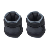 Maxbell 2Pcs Wrist Ankle Weights Multipurpose for Running Exercise Strength Training 1kg Black