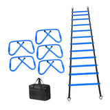 Soccer Agility Ladder Stairs Flexible with Carry Bag Workout Ladder for Kids