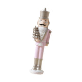 Christmas Nutcracker Statue Party Decor Xmas Figurine for Shelf Home Holiday Large Style B