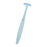 Maxbell Maxbell Food Grade Silica gel Tongue Scraper Tongue Cleaner Brush Oral Care Blue