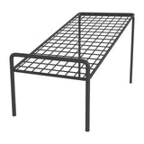 Maxbell Shoe Slots Organizer Versatile Portable Holder Shelf for Dorm Apartment Hall Black and Short