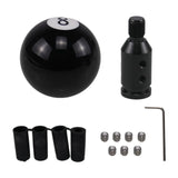 Car Gear Lever Shift Handle Manual Gears Shifts Head No.8 Billiard Ball Type