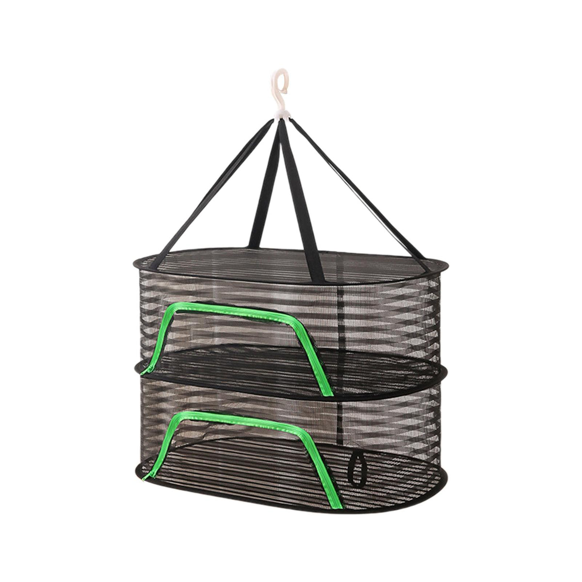 Maxbell Outdoor Hanging Drying Net Sturdy Multifunction for Tea Tableware Dried Fish Double Layer