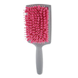 Maxbell Maxbell Quick Drying Hair Brush Comb Microfiber Towel Absorbent Dry Wet Hair Pink