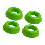 Maxbell 4x Sport Ball Stand Holders Versatile Space Saving Basketball Display Stands Green