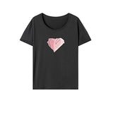 Maxbell Maxbell T Shirt for Women Summer Lightweight Trendy Basic Tee for Trip Street Office XL