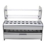 Maxbell Tool Storage Rack Multifunction Tool Organizer for Workbench Workshop Garage Silver