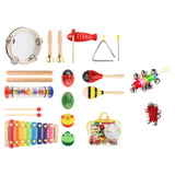 Maxbell 12x Montessori Percussion Instrument Educational Toys for Babies Age 3 to 10